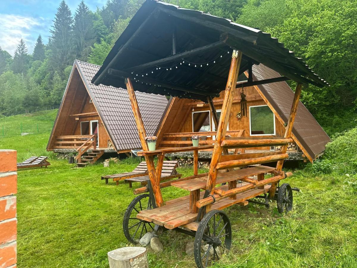 Cabanutze Satic Villa Rucăr Eksteriør billede