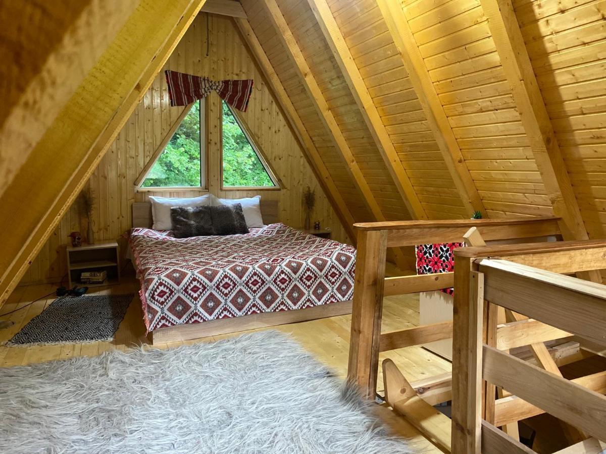Cabanutze Satic Villa Rucăr Eksteriør billede