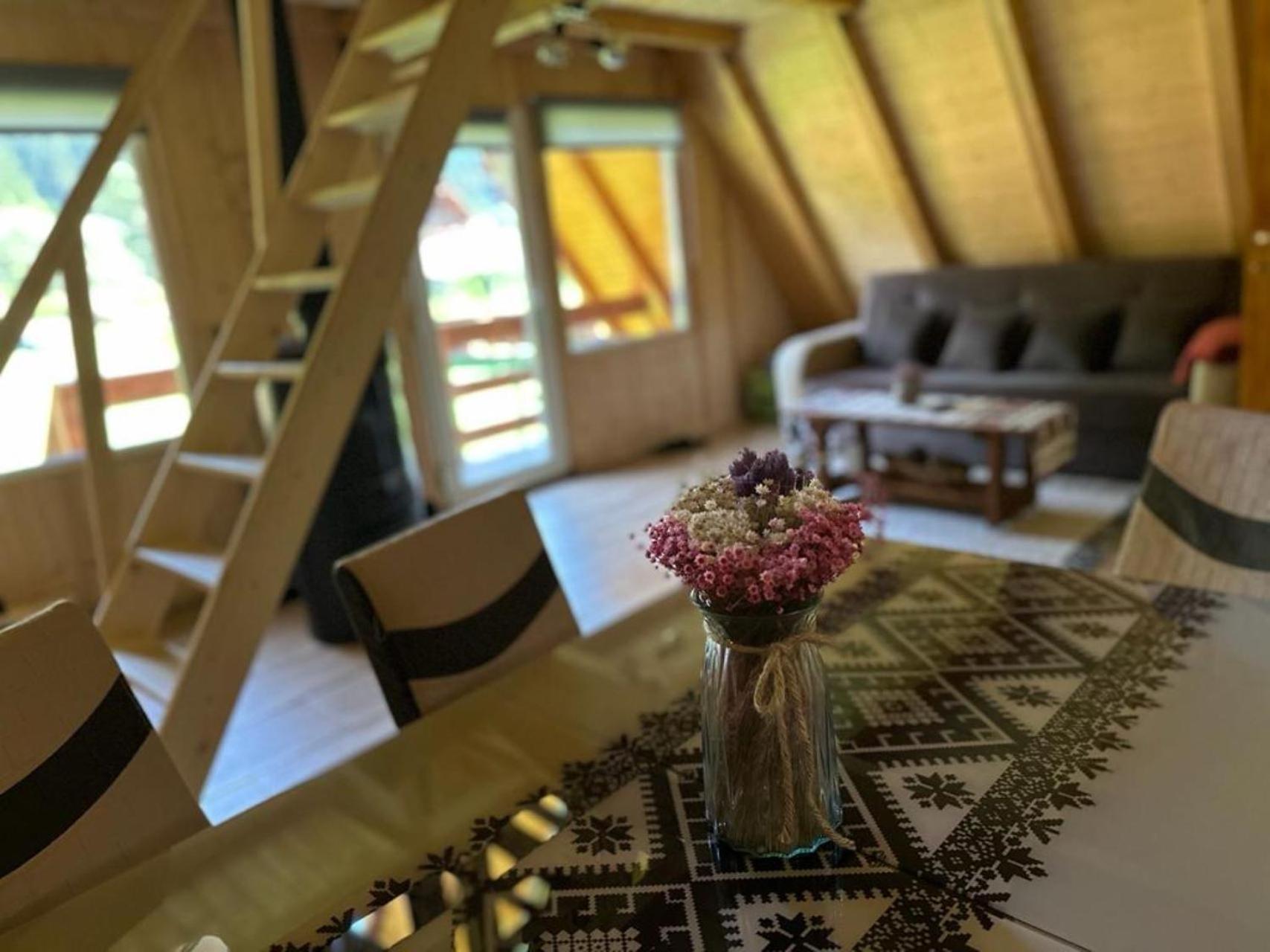 Cabanutze Satic Villa Rucăr Eksteriør billede