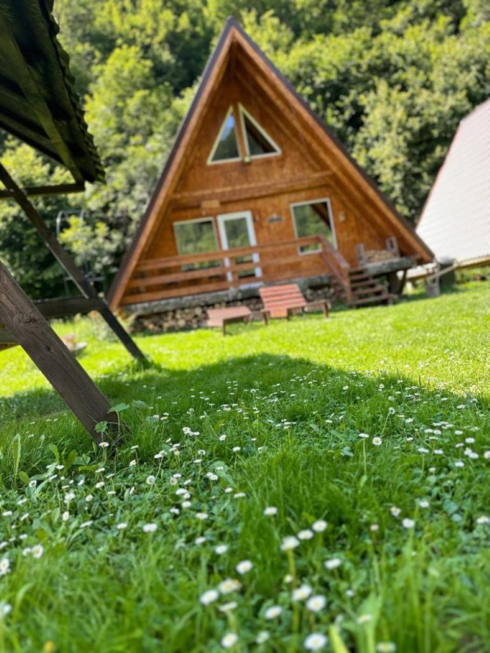 Cabanutze Satic Villa Rucăr Eksteriør billede