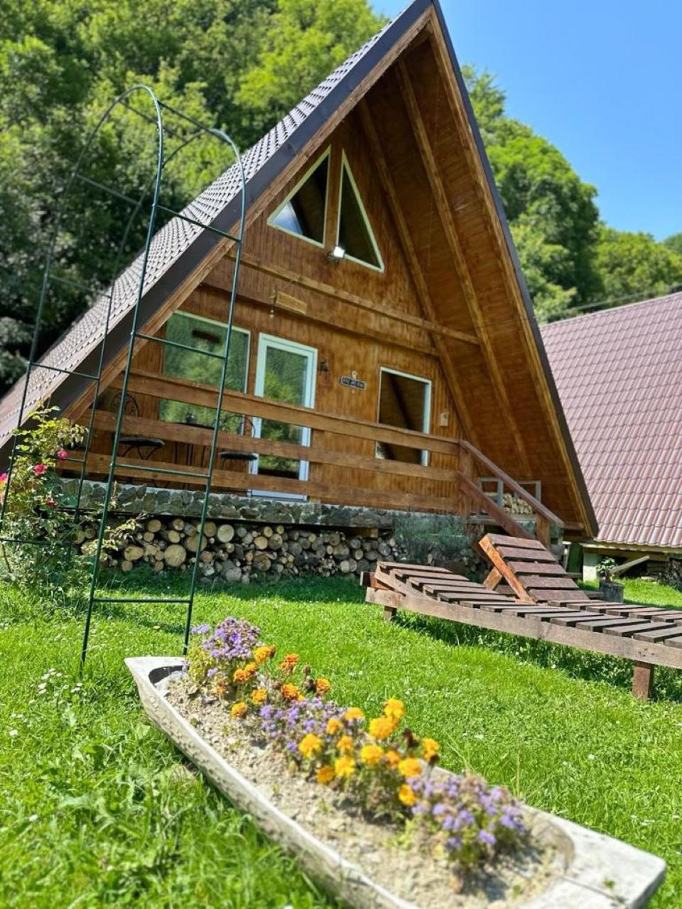 Cabanutze Satic Villa Rucăr Eksteriør billede