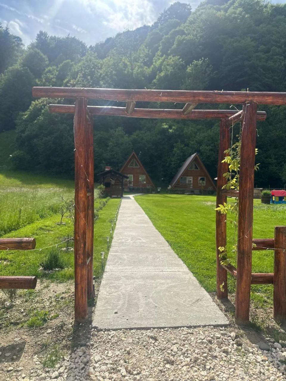 Cabanutze Satic Villa Rucăr Eksteriør billede