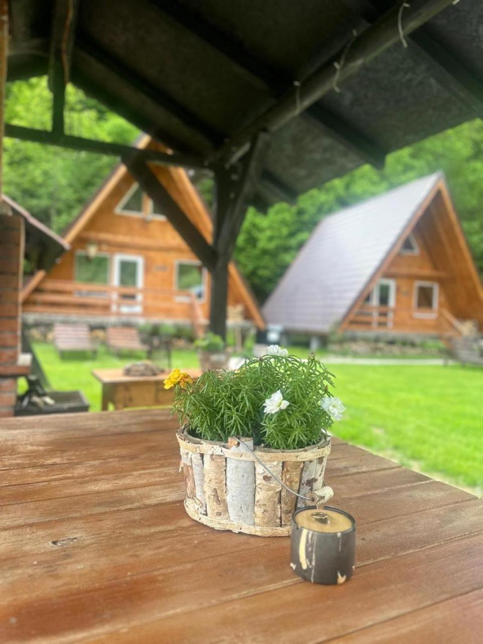 Cabanutze Satic Villa Rucăr Eksteriør billede