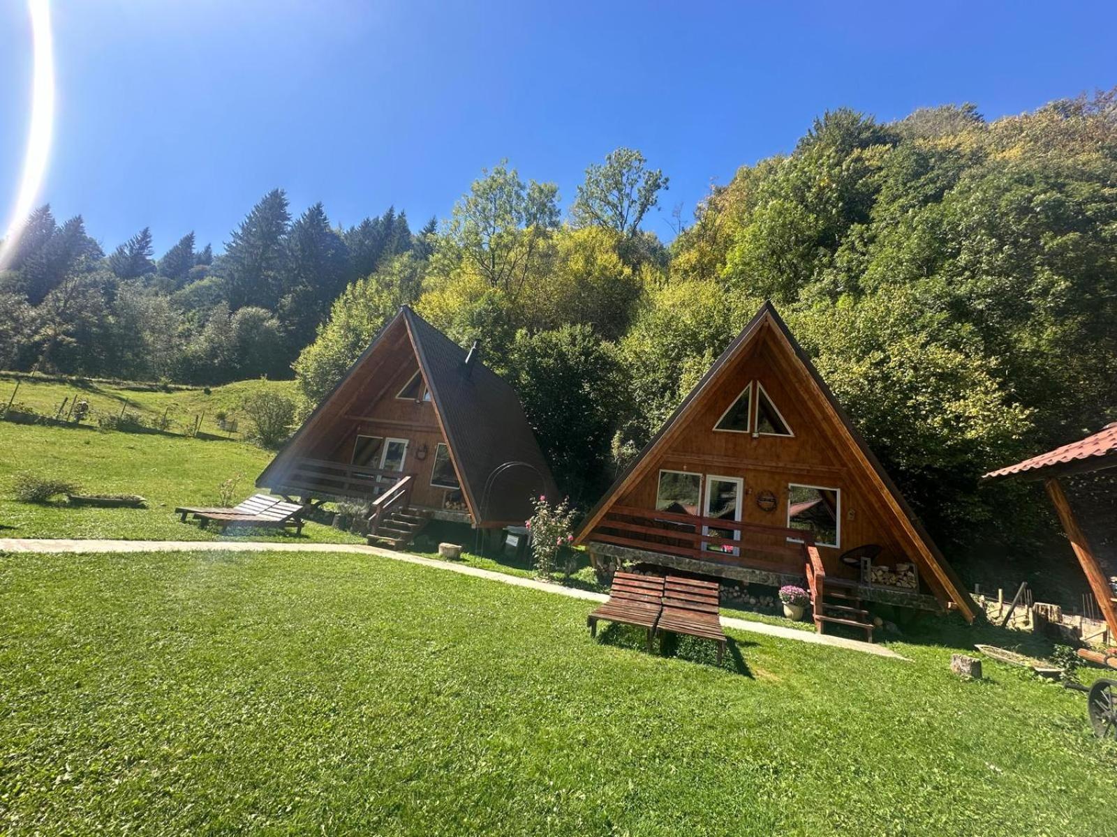 Cabanutze Satic Villa Rucăr Eksteriør billede