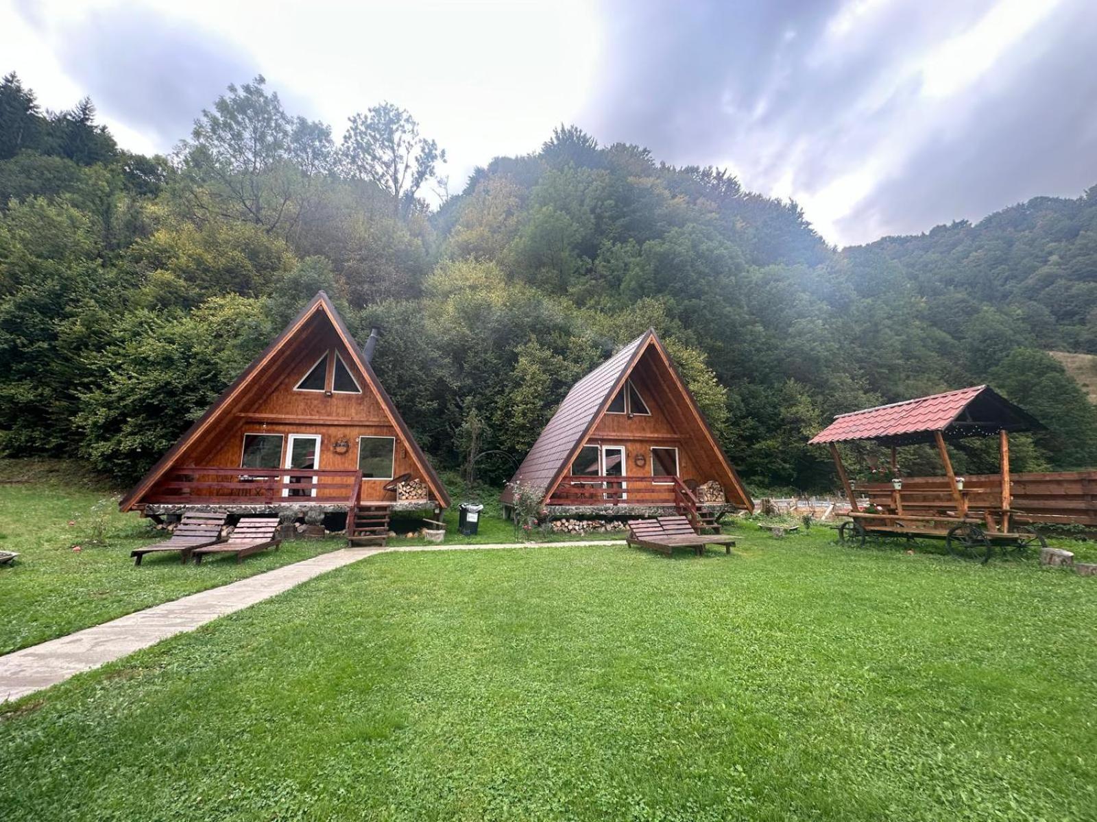 Cabanutze Satic Villa Rucăr Eksteriør billede